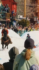 Day 1 of Skijoring in Grand Lake, Colorado was a massive hit! Don't miss Day 2 - Races start at 10am on Grand Avenue. 🏇⛷️ Full schedule of events - https://www.grandlakeskijor.com/ 📸 @joey laufenberg | Grand Lake, Colorado