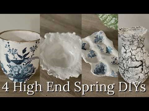 High End SPRING HOME DECOR DUPES 🌷 4 New DIYs to Transform Your Space