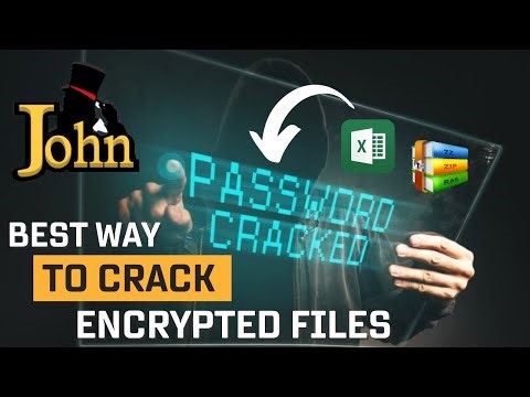 How to crack encrypted excel, zip and WinRAR Files by John
