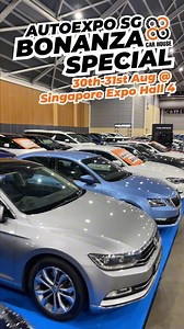 The show is ON! We are at Singapore Expo Hall 4 for 30th and 31st August! Come visit us to see our 80 Cars on display here! #carhousegroup #carsales #cartiktok #carsingapore #carsalesman #carhouse #Carroadshow #roadshow #toyota #honda #newcar #hondaodyssey #preownedcar #carmemes | CAR HOUSE GROUP