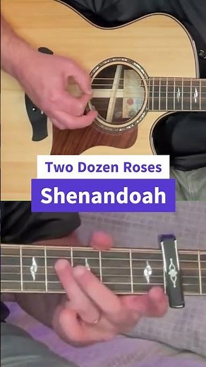 Learn Two Dozen Roses on Guitar 80’s Country Classic by Shenandoah #easyguitar #guitarlesson