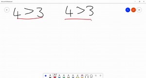 You use the  operator to determine whether one string object is greater then another string object. | Numerade