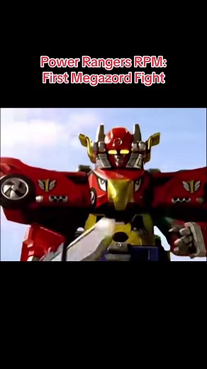 Power Rangers RPM: First Megazord Fight