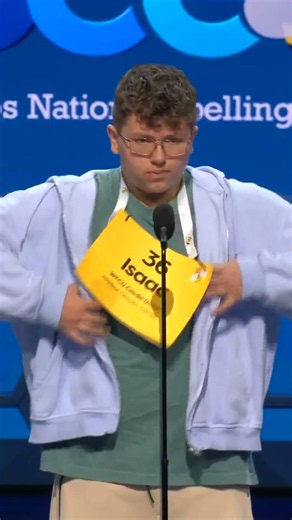 Bro Really Hit The Invisible Typewriter 😂🐝 #SpellingBee