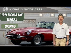 1971 Jaguar XKE Series II Roadster- drive