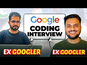 Google Coding Mock Interview with Ex - Googler | Pulkit Chhabra