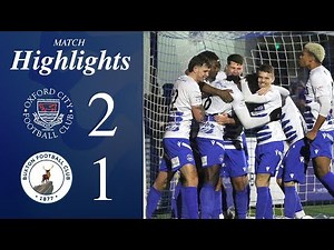 Darnell Johnson Heads City to Dramatic Win! | Oxford City 2-1 Buxton | Match Highlights