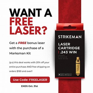 234 reactions · 11 shares | The Strikeman Dry-Fire System is trusted by thousands of shooters to improve accuracy at home  For a Limited Time, get a FREE Laser Cartridge with your order  Use your own firearm. Save thousands on ammo. Build confidence with every shot.  Claim yours today | Strikeman | Facebook