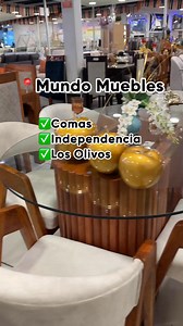 Te mostramos juegos de comedor que son perfectos para espacios modernos, clásicos o pequeños. Mesas redondas, rectangulares, para 4 o para 8 personas. ¡Tenemos la opción ideal para ti! ​#ComedorModerno #MueblesDeDiseño #DecoracionDeInteriores #Muebles #Estilo #mundomuebles | C.C.Mundo Muebles