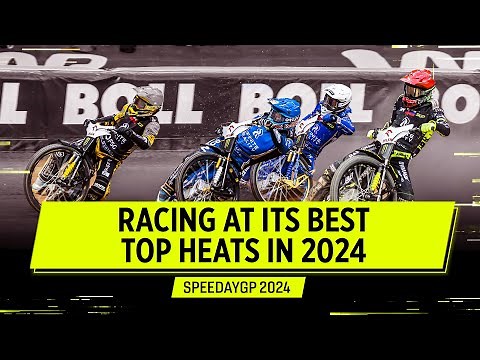 The Best of the Best 🔥 Top Heats in 2024 | FIM Speedway Grand Prix