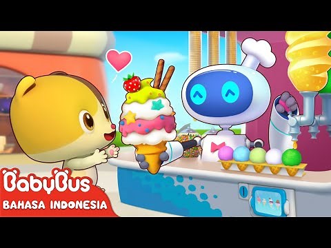 Si Imut Timi & Mimi | Mesin Penjual Es Krim Ajaib | Lagu Anak-anak | Bahasa Indonesia | BabyBus