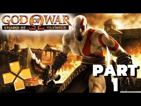 God of War Chains of Olympus PPSSPP Gameplay Part 1 No Commentary Spartan Mode PSP on HP Pavilion