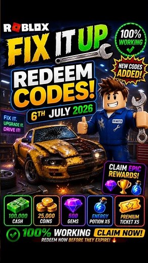 NEW Fix it Up Codes | Fix it Up Redeem Codes #fixitup