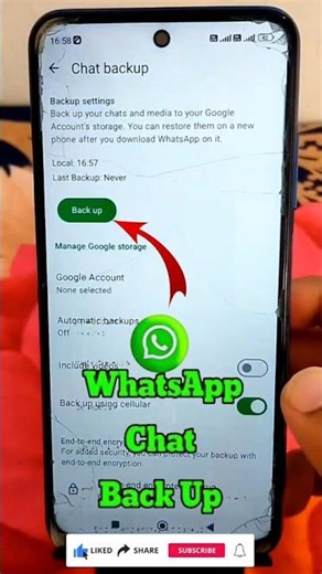 WhatsApp update | set your Chat backup using cellular data #whatsapp​ #shorts​ #ytshorts