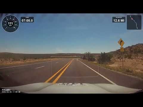 Big Bend Open Road Race April 2026: 2012 BMW X5 Diesel in 105 MPH Class – South Bound Run