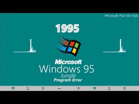 Windows 95 Microsoft Plus For Kids Jungle Program Error