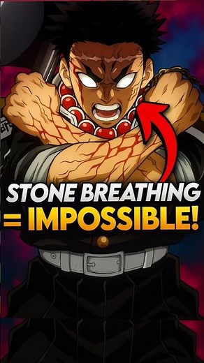 Why Stone Breathing users are so Rare? Demon Slayer Explained #demonslayer