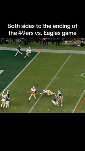 Such an emotional sport 😕 #49ers #eagles #nfl #nfc #zingersports | eagles vs 49ers