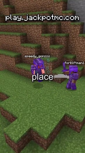 Catching a minecraft hacker #minecraft #gaming #minecraftsmp #jackpotmc