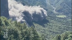 Important éboulement dans le cirque de Sixt-Fer-à-Cheval, en France - 12h45 - Play RTS