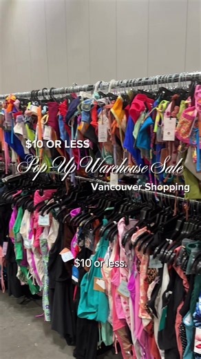 Canada's $10 Warehouse Sale at Vancouver Convention Centre
