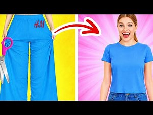BRILLIANT CLOTHING HACKS 👗✨ Easy DIY Tricks to Upgrade Your Style by 123 GO! Planet