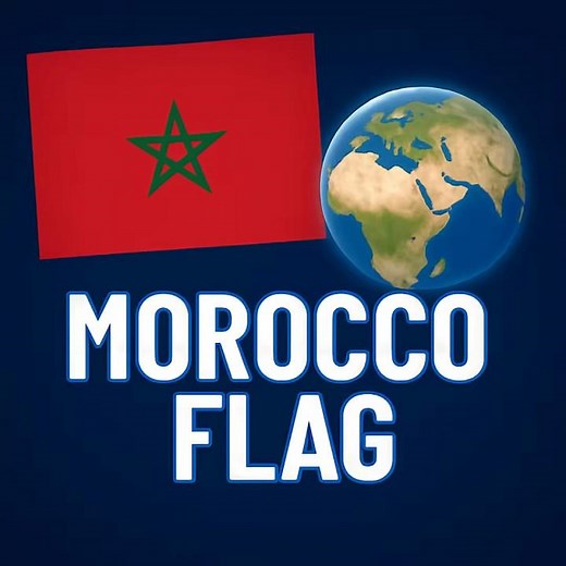 🇲🇦 Why does the Morocco flag have a green star in the center?