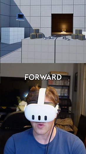 Quick Preview: Advanced VR Thumbstick Locomotion in UE5.4 - Half-Life: Alyx Inspired #vr #gamedev