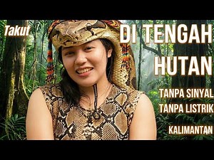 Dayak Girl Enters Deep Borneo Forest to Find Food & Survive in the Wild