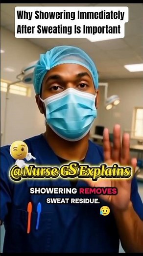 Why Showering Immediately After Sweating Is Important