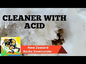 Crystal Cleaning With Oxalic Acid plus a secret ingredient.
