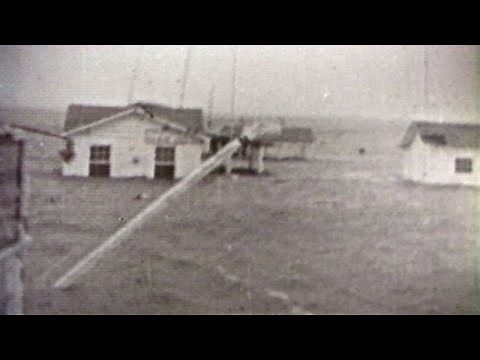 Hurricane Hazel ravages North Carolina in October of 1954
