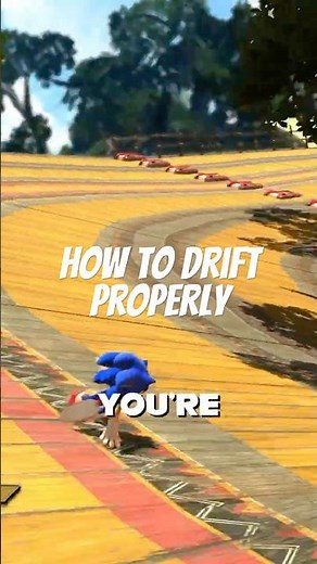 How to Drift Properly in Sonic Unleashed #gaming #sonicunleashed