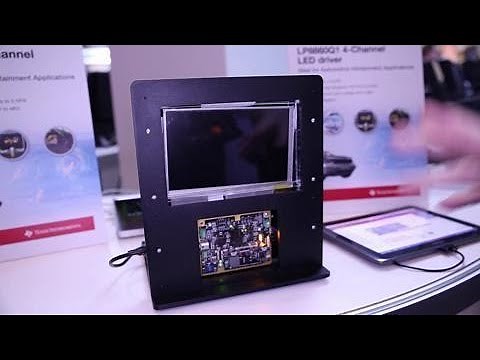 Automotive LCD Backlight Driver for Cluster or Infotainment Application