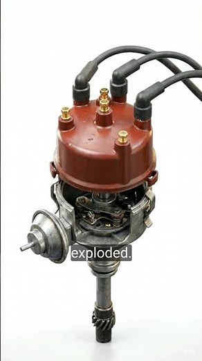 Conventional distributor ignition system for an internal combustion engine.