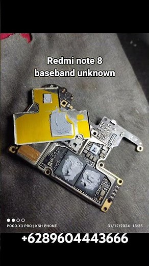 Redmi Note 8 fix repair baseband unknown #smartphone #service #redminote8
