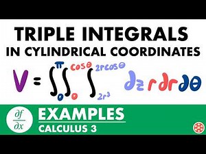 Triple Integrals in Cylindrical Coordinates Examples | Calculus 3 - JK Math