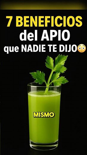 7 BENEFICIOS del APIO que NADIE TE DIJO 😳