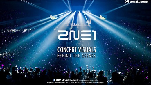 2NE1 - CONCERT VISUALS BEHIND THE SCENES