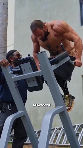 Switch your dip to target the chest better. | Charles Glass bodybuilding