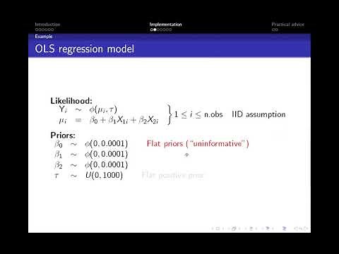 Introduction to OpenBUGS Tutorial