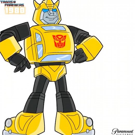 Bumblebee Transforming,Transformers 1980 promo 35 in #Paramountplus
