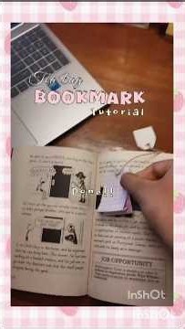 tea bag bookmark tutorial 🎀🍄🌺🌸🍃🍡