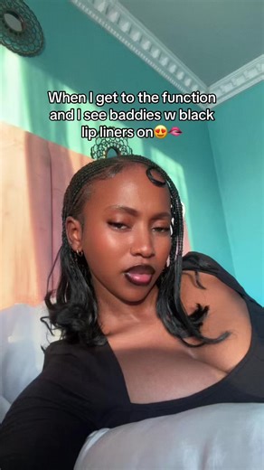 Black Lip Liner Trends for Baddies