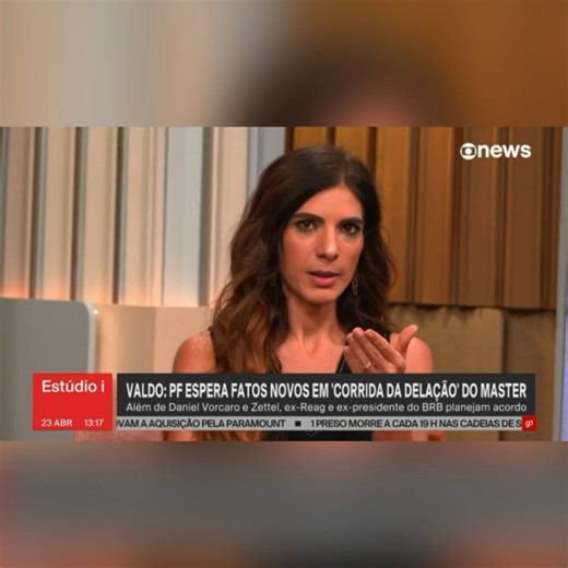 Malu Gaspar não vê a possibilidade de a delação de Vorcaro sair tão cedo.Ele propõe pagar 40 bilhões em 10 anos, e a PF, com base na experiência da delação de Joesley, disse que não quer virar sócio do Vorcaro.A PF não vê possibilidade de delação em conjunto com outros delatores, somente individual.Por isso, as perspectivas de que aconteça logo são remotas.