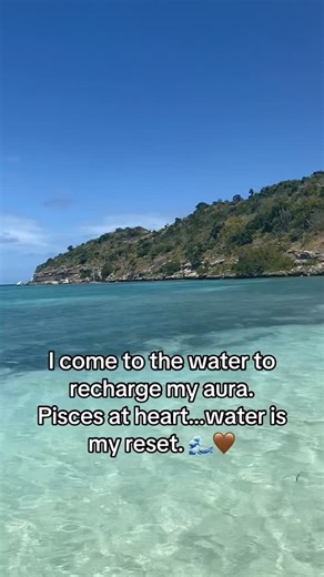 Erika Robinson on Instagram: "Circa 2021 Antigua I use the water to recharge my aura. 🌊🤎 I’m Pisces at heart, so being near the ocean feels like coming home. The waves, the salt air, the sound… it quiets my mind and helps me regulate when life gets loud. ✨ This is my kind of spiritual self-care: breathe, release, reset. If water is your happy place too, drop a 🌊🤎 #nervoussystemhealing"