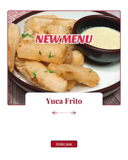 Discover the New Peruvian Menu: Comfort Food Awaits!