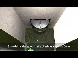 StormTek(TM) Full Trash Capture Devices Keep Waterways Clean | Best Connector Pipe Screen