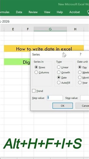 Insert Date Automatically in Excel with Formula #excel #trending #microsoftoffice
