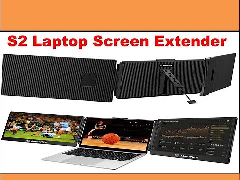 How to Connect Maxfree S2 Laptop Screen Extender, 14'' - Step By Step guidance video